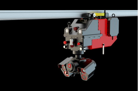 滑觸線軌道式巡檢機器人