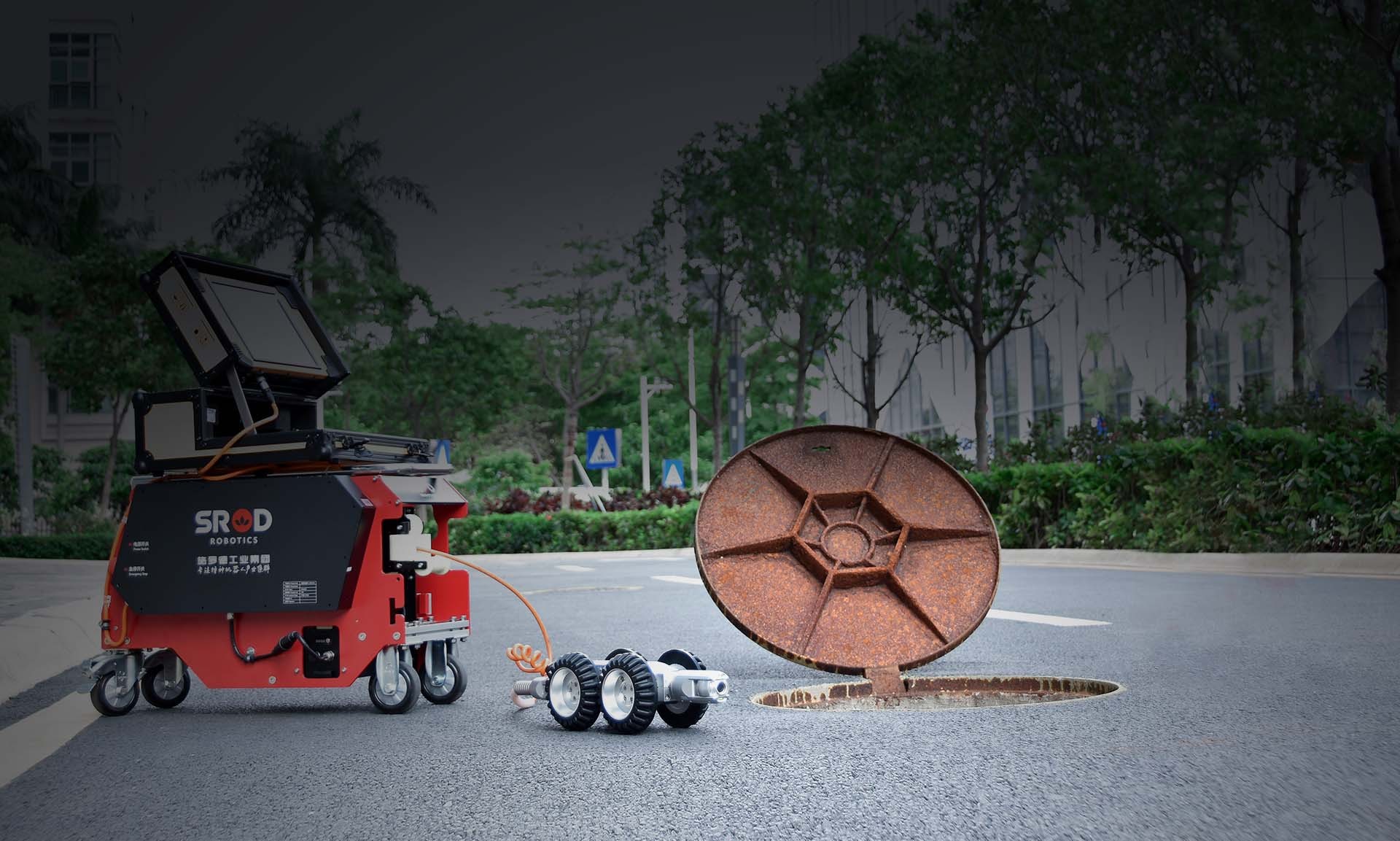 靈蜥S100 管道檢測機(jī)器人