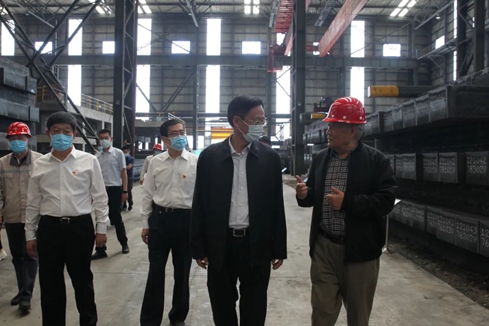 河南省政協主席劉偉來我公司調研