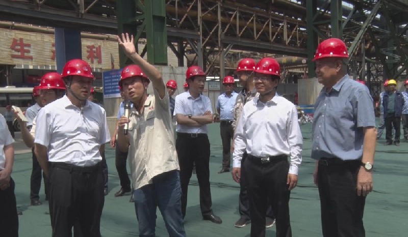 示范區第九期“三個一批”項目建設活動組到我公司觀摩